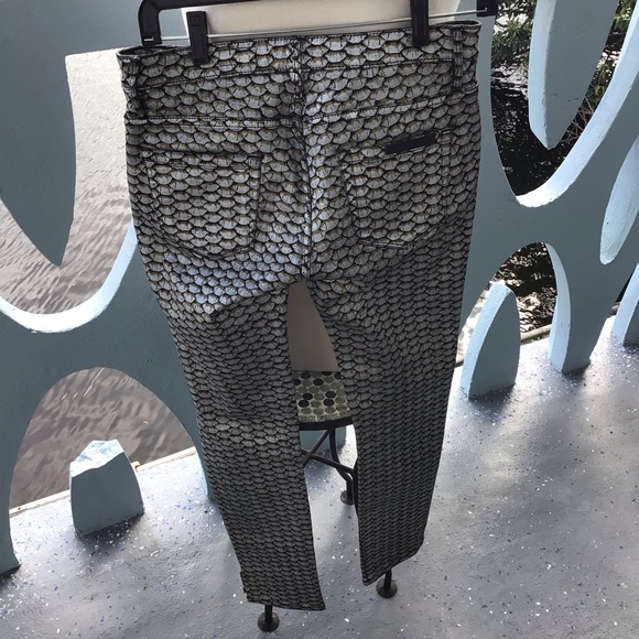 Sass & Bide Sing Brother Exotic Print Skinny Jeans Designed in Australia - Picture 5 of 8